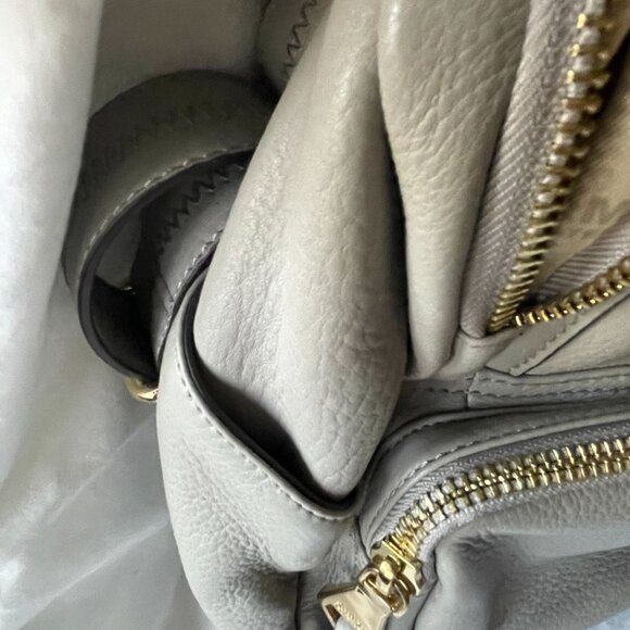 Aimee Kestenberg Collection pebbled leather backpack NWT main image 4